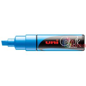 Тебеширен маркер UNI PWE- 8K скосен връх 8 mm отделни цветове