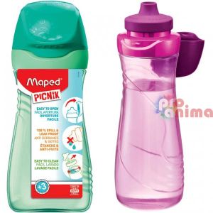 Шише за вода Maped, 430  ml, зелен