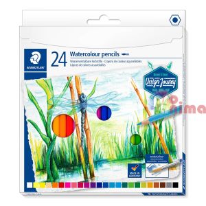 Цветни акварелни моливи Staedtler Design Journey 24 цвята