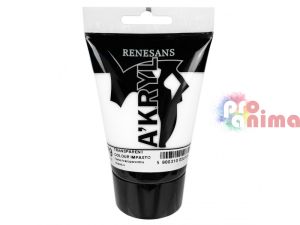 Импасто за акрилни бои Renesans, 100 ml, прозрачно