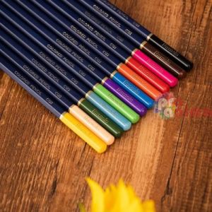 Комплект цветни моливи Deli Finenolo, 12 цвята
