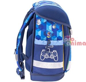 Belmil Pixel Game -училищен комплект- раница, несесери (2 бр.), торба за спорт