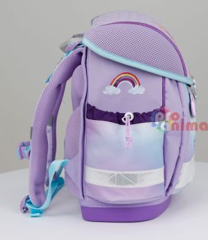 Ученически комплект Belmil Miia Unicorn- раница, торба за спорт и твърд несесер с 1 цип