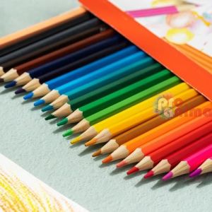 Цветни моливи 24 цвята, Deli