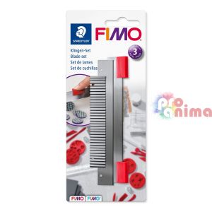 Комплект ножчета за полимерна глина Fimo, 3 бр.