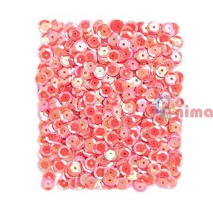 Пайети 9 mm опал корал 15 g