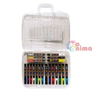 Акрилни маркери POSCA комплект 20 бр. в куфарче