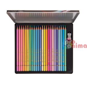 Цветни моливи 24 пастелни цвята Daco Creionat