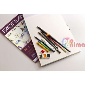 Скицник за рисуване Fabriano Mix Media, 250 g/m2, 40 листа