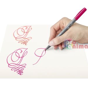 Комплект калиграфски маркери Staedtler, 12 цвята