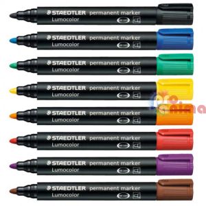 Перманентни маркери Staedtler Lumocolor 352, объл връх, отделни цветове