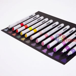 Комплект акрилни маркери Bruno Visconti Scetch&Art, 24 цвята, объл връх 1-3 mm