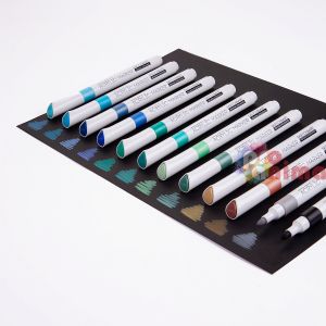Комплект акрилни маркери Bruno Visconti Scetch&Art, 24 цвята, объл връх 1-3 mm