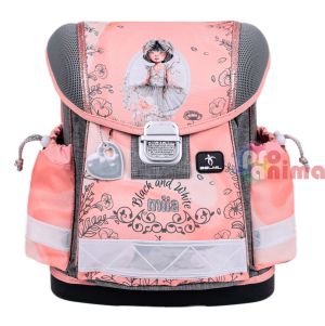 Комплект за първи клас Belmil Miia Odette- ергономична раница, несесер и торба за спорт