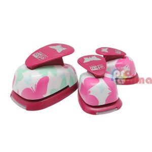 Комплект перфоратори/пънчове Efco, 3 бр. (15.9 x 9 cm, 23 x 14 cm, 35 x 21 cm), пеперуди