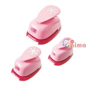 Комплект перфоратори/пънчове Efco, 3 бр. (16 x 14 cm, 25 x 21 cm, 38 x 24 cm), снежинки