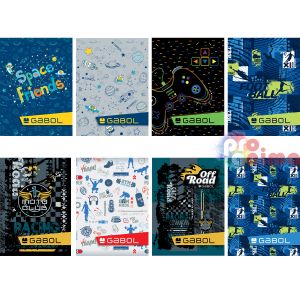 Тетрадка Gabol, A5, малки квадратчета, 20 листа