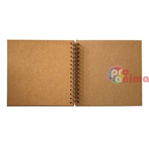 Албум за скрапбук DP Craft, крафт картон и златен печат, 40 л.