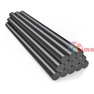 Черна силиконова пръчка DP Craft, 11 mm, 20 cm, 1 бр.