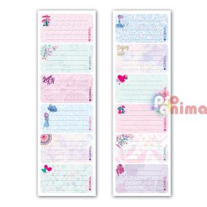 Етикети за ученически тетрадки Gabol, 6 бр, самозалепващи