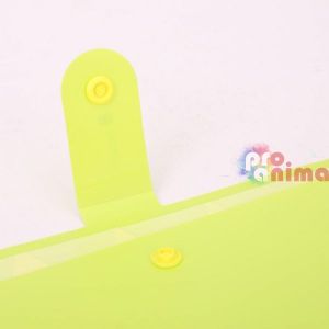 Розова папка с копче, 8 отделения и индекси, А4, Deli Rio