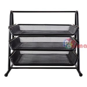 Метална, хоризонтална постака за бюро Deli