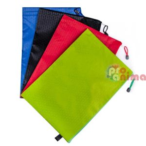 Текстилна папка с цип, А4+, непромокаема