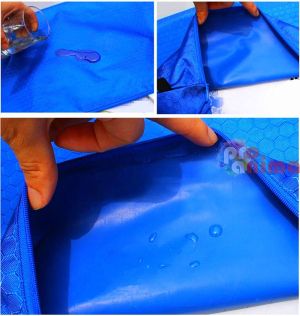 Текстилна папка за учебници А4+, непромокаема