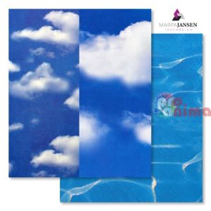 Картон варио Marpa Jansen, 50 x 70 cm, 300 g/m2, небе и вода