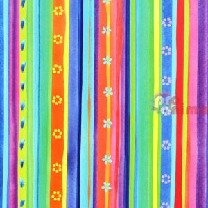 Варио картон Marpa Jansen, 300 g/m2, 50 x 70 cm, разноцветни линии