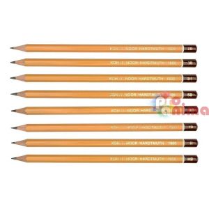 Молив Kooh-I-Noor 1500, чернографитен, различни твърдости