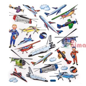 Стикери DP Craft, самолети, 27 бр.