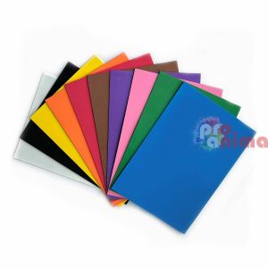 Листи от гумирана пяна (foam) А4, 10 бр., основни цветове