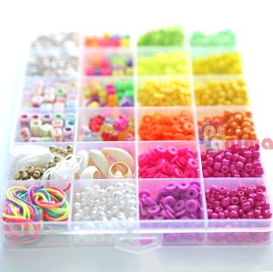 Мъниста за изработване на бижута, комплект 1930 бр.