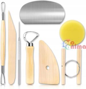 Комплект за грънчарство Renesans, 8 бр.