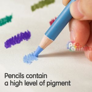 Моливи пастелни Deli Dmast, 12 цвята