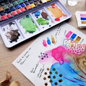 Плоскости за акварелни бои Phoenix