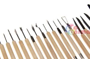 Комплект професионални инструменти за скулптура и моделиране Phoenix JR2-18, 22 бр.