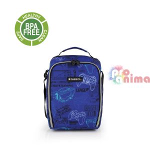 Малка термо чанта за храна за училище Gabol Gaming