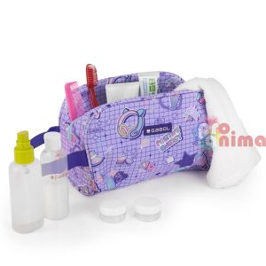 Несесер козметичен, мек, за момиче, Gabol Funny