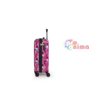 Момичешки детски куфар Gabol Clover, 66 cm