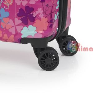 Детски куфар за момиче Gabol Clover, 66 cm