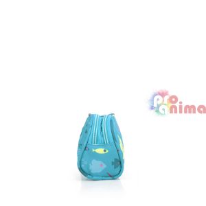 Ученически несесер Gabol Acqua, 2 ципа, 8 cm