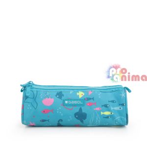 Несесер за училище Gabol Acqua, 3 ципа, 7 cm