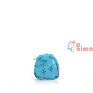 Училищен несесер с три ципа Gabol Acqua