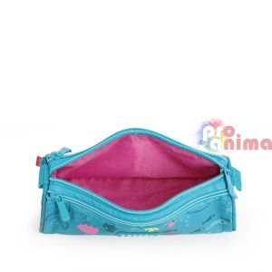 Несесер за училище Gabol Acqua, 3 ципа, 7 см