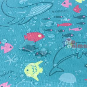 Ученически несесер Gabol Acqua, 3 ципа