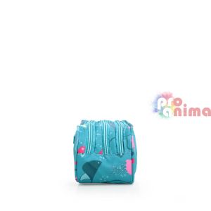Ученически несесер Gabol Acqua, 3 ципа, 9 cm