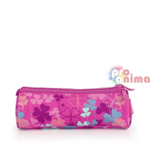 Момичешки несесер за училище Gabol Clover, 3 ципа, 7 см