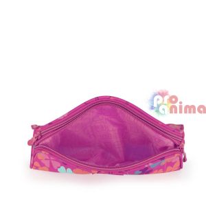 Момичешки несесер за училище Gabol Clover, 8 cm